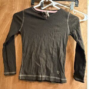 NWT The Gap Brown Tee Shirt Girl size 6 / 7